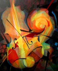 Cubist Play is Chosen as Cover Artwork For Concert Series